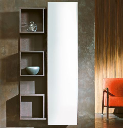 Meuble d'entrée contemporain - Well - Italy Dream Design - mural / haut / plaqué bois