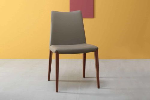 Chaise de salle à manger contemporaine - FLORY - Italy Dream Design - pour intérieur / en frêne / en velours