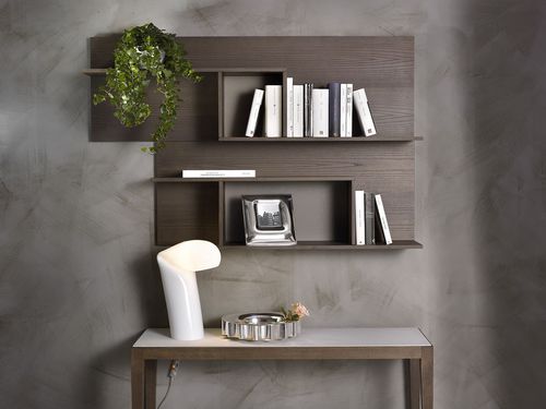 Étagère murale - CRUNCH - Italy Dream Design - pour mur / contemporaine / en frêne
