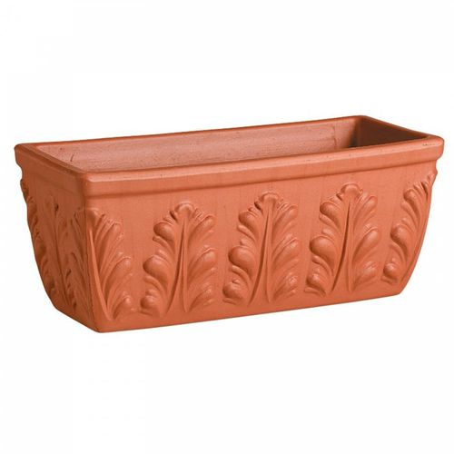 Pot de jardin en terracotta - COTTO : 10 - Deroma - rectangulaire