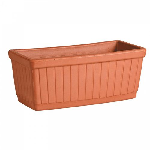 Pot de jardin en terracotta - COTTO : 32 - Deroma - rectangulaire
