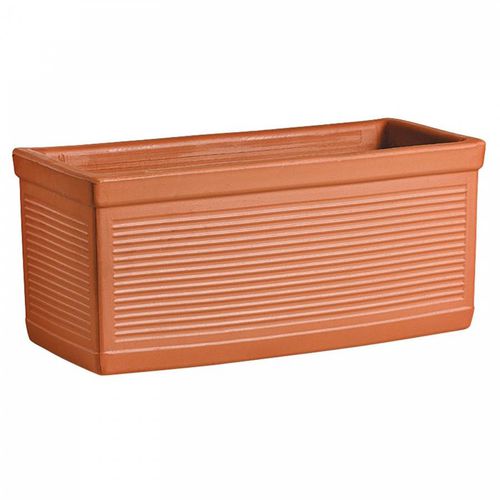 Pot de jardin en terracotta - COTTO : 33 - Deroma - rectangulaire