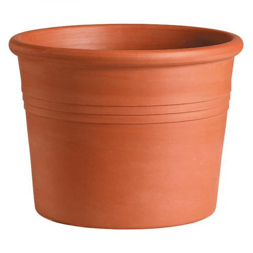 Pot de jardin en terracotta - MINI SUN : 0P - Deroma - rond