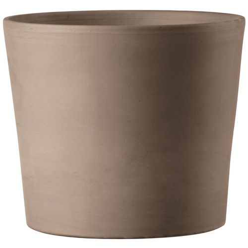 Pot de jardin en terracotta - GRAFITE : 4K-J - Deroma - conique / rond