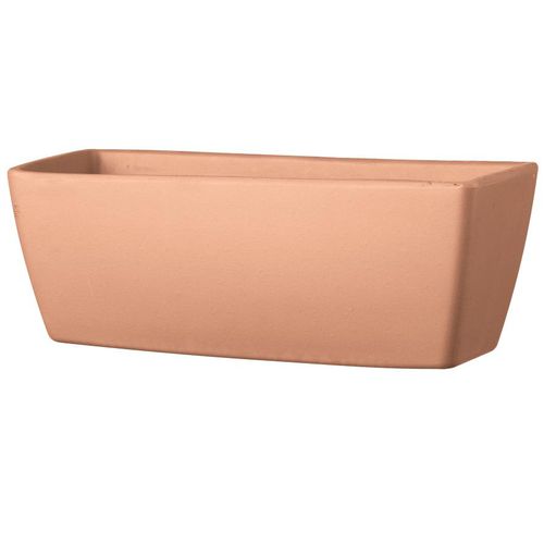 Pot de jardin en terracotta - WHITE : 4M-W - Deroma - rectangulaire