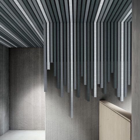 Panneau acoustique pour mur - FELTFON LINEAR - Gustafs Scandinavia AB - pour plafond / en textile / en laine