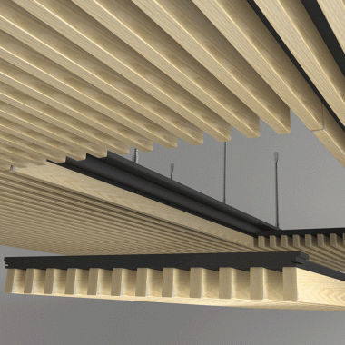 Système de fixation aluminium - CAPAX MODULE-T24 - Gustafs Scandinavia AB - pour panneaux / pour faux-plafond / pour intérieur