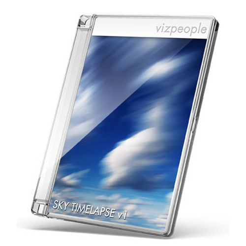 Bibliothèque de matériaux - SKY TIMELAPSE V1 - VizPeople Cut Out people