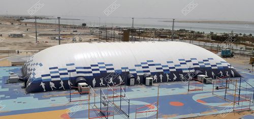 Structure gonflable pour terrain de sport - DUOL - pour installation sportive