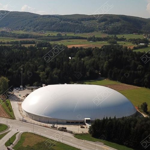Structure gonflable pour terrain de sport - VELODROME - DUOL - pour installation sportive