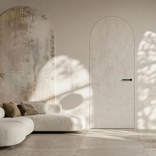 Encadrement de portes en bois - INVISIDOOR ARCHED - ARLU - invisible / encastré