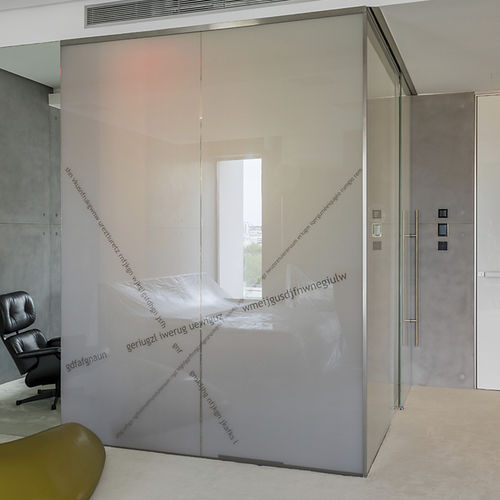 Panneau en verre de sécurité - EVOLAM SMART - Glas Expert - feuilleté / opaque / effet glacé