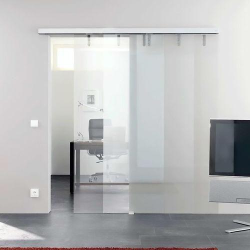 Porte d'intérieur - MAGNEO - Glas Expert - en verre / coulissante / contemporaine