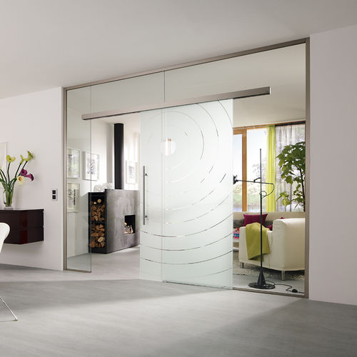 Porte d'intérieur - DORMA S1000 - Glas Expert - en verre / battante / contemporaine