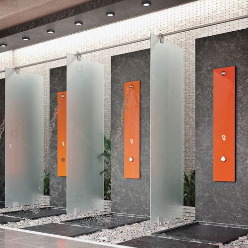 Colonne de douche temporisée - EVODUSCH  - Glas Expert - pour spa / pour installation sportive / murale