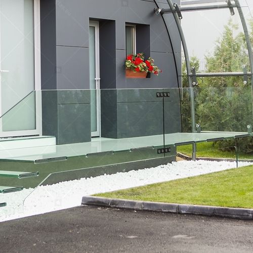 Garde-corps en verre - STRUCTURAL - Glas Expert - à panneaux en verre / d'intérieur / pour escalier