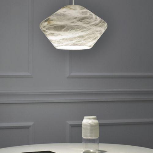 Suspension - EMMA - Atelier-alain-ellouz - en albâtre / contemporaine / d'intérieur