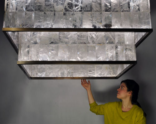 Lustre classique - ELYCION - Atelier-alain-ellouz - en cristal / professionnel / sur mesure