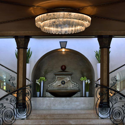 Lustre classique - VERSAILLES (DOUBLE PLATE) - Atelier-alain-ellouz - en cristal / professionnel