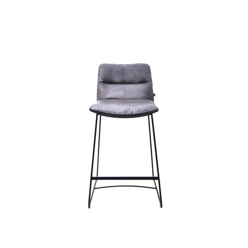 Chaise de bar contemporaine - ARVA LIGHT - KFF - d'intérieur / en tissu / en cuir