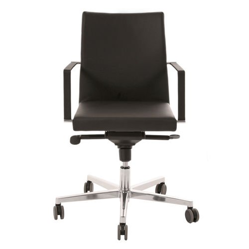 Chaise de bureau contemporaine - FEEL - KFF - d'intérieur / en tissu / en cuir