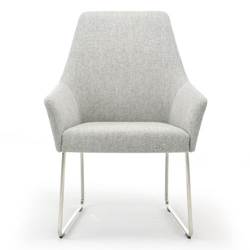 Chaise contemporaine - SKETCH - Arco - d'intérieur / en tissu / avec piètement en métal