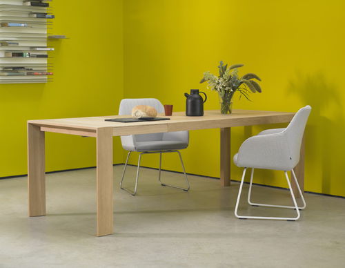 Table de conférence contemporaine - EXTENSO II - Arco - en bois / rectangulaire / à rallonge
