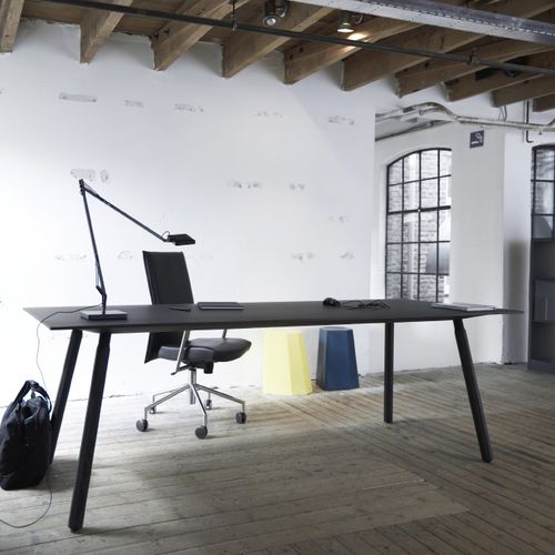 Table contemporaine - NOMAD - Arco - en bois / rectangulaire / modulable