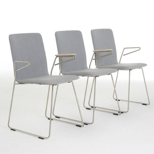 Chaise contemporaine - REPLAY - Arco - d'intérieur / en chêne / en tissu