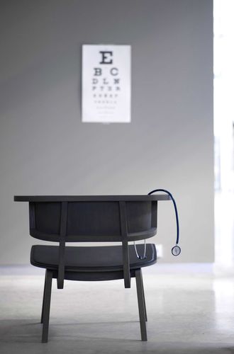 Fauteuil contemporain - FLY - Arco - en bois