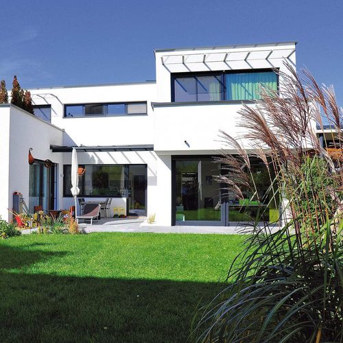 Fenêtre en aluminium - ALUCLIP PRO - Trocal - en PVC / coulissante / à triple vitrage