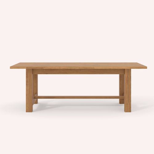 Table contemporaine - ANNA - COCO-MAT - en chêne / en bois de feuillus / rectangulaire