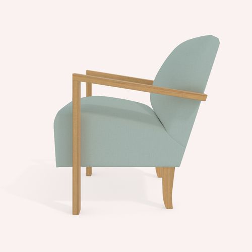 Fauteuil classique - MARIZA - COCO-MAT - en tissu / en bois