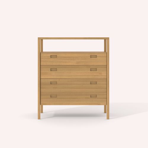 Chiffonnier contemporain - DALIDA - COCO-MAT - en bois / beige