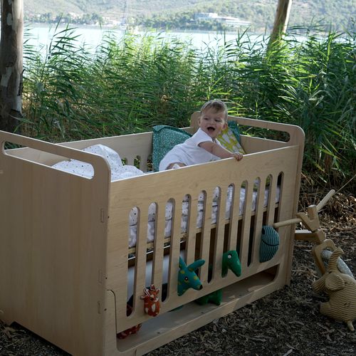 Berceau standard - ZOE - COCO-MAT - en bois / mixte / pour crèche