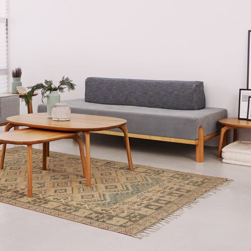 Canapé lit - MOLLY - COCO-MAT - contemporain / en tissu / gris