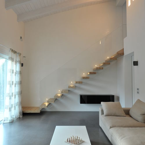 Escalier droit - MANHATTAN - TECNOSCALE - quart tournant / demi-tournant / circulaire