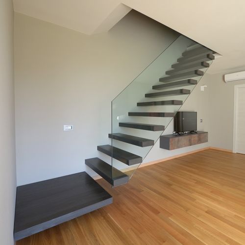 Escalier droit - MANHATTAN - TECNOSCALE - quart tournant / demi-tournant / circulaire