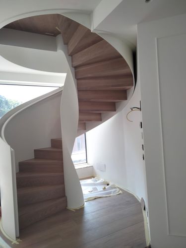 Escalier en colimaçon - ELICA - TECNOSCALE - à marches en chêne / à marches en hêtre / à marches en métal