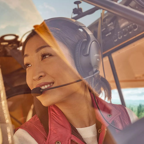 Casque audio Bluetooth - A30 AVIATION - Bose - réducteur de bruit / avec microphone