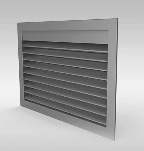 Grille de ventilation en aluminium - DUCOGRILLE CLASSIC G 50HP  - Duco - rectangulaire / d'extérieur / pour façade