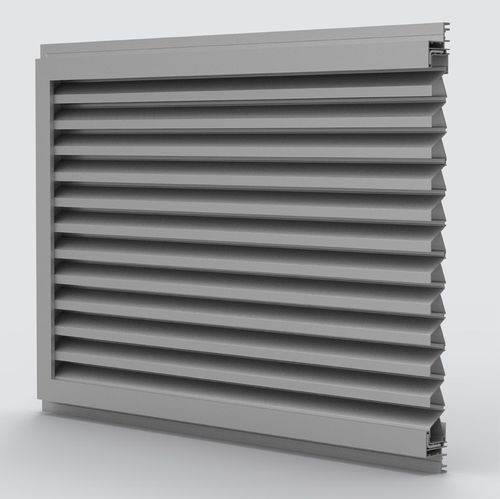 Grille de ventilation en aluminium - DUCOGRILLE SOLID++ M 30Z - Duco - rectangulaire / d'extérieur / pour façade