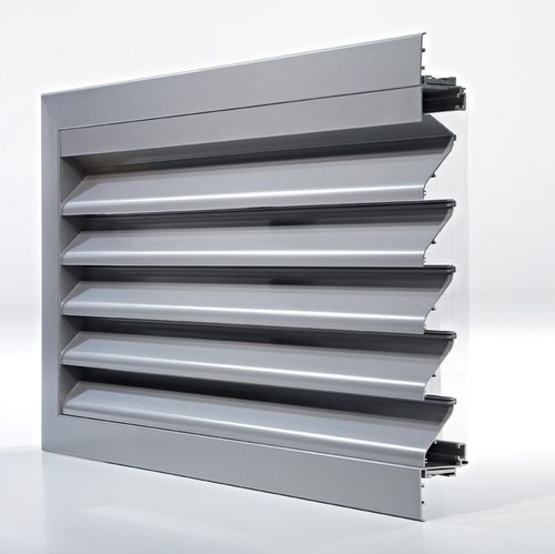 Grille de ventilation en aluminium - DUCOGRILLE CLASSIC G 50/75S - Duco - rectangulaire / d'extérieur / pour façade