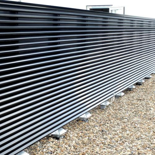 Bardage en panneaux - DUCOWALL CLASSIC W 60C  - Duco - en aluminium / nervuré / isolant