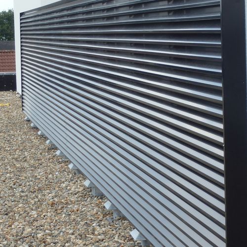 Bardage en panneaux - DUCOWALL CLASSIC W 50Z  - Duco - en aluminium / nervuré / pour façade ventilée