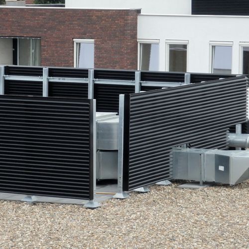 Bardage en panneaux - DUCOWALL CLASSIC W 20V - Duco - en aluminium / nervuré / isolant