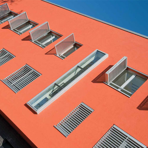 Brise-soleil aluminium - DUCOSLIDE BIFOLD - Duco - pour façade / coulissant / perforé