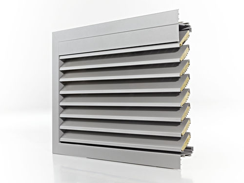 Grille de ventilation en métal - DUCOGRILLE ACOUSTIC 75 L - Duco - rectangulaire / d'extérieur / pour façade