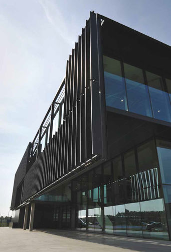 Brise-soleil en aluminium - DUCOSUN CUBIC - Duco - pour façade / vertical
