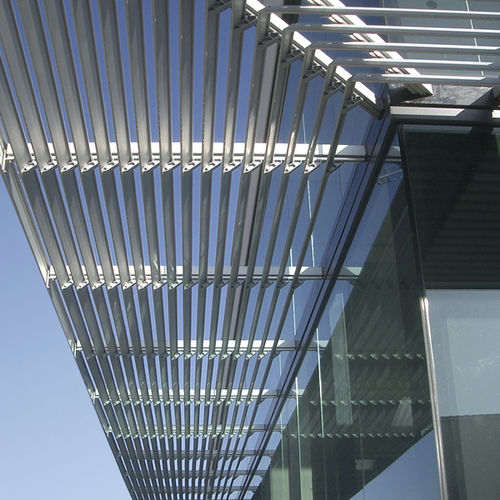 Brise-soleil en aluminium - DUCOSUN 150CF - Duco - pour façade / horizontal